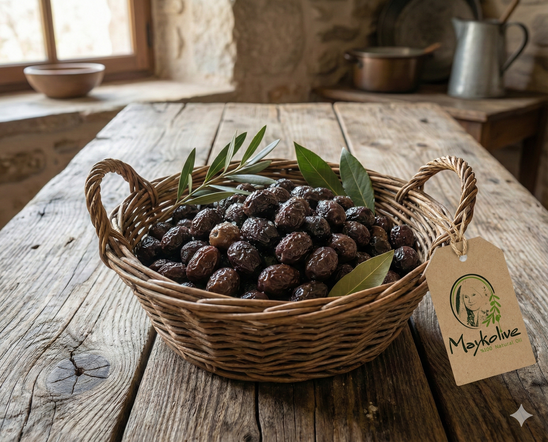 Doğal Çizme Siyah Zeytin