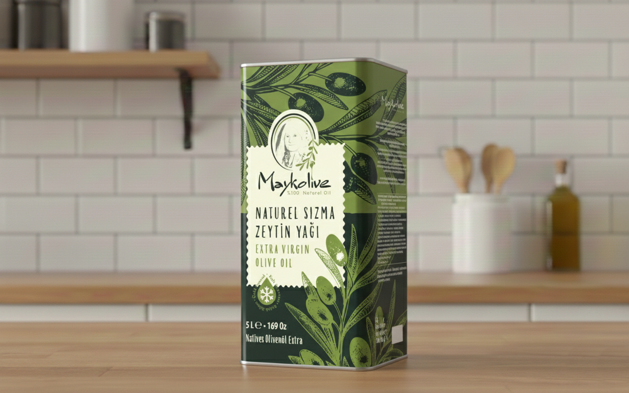 Maykolive 5 Lt Natürel Sızma Zeytinyağı