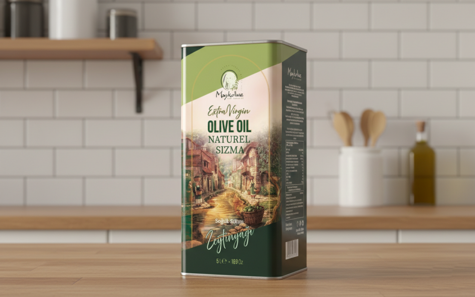 Maykolive 5 Litre Natürel Sızma Zeytinyağı