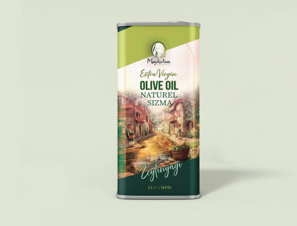 Maykolive 5 Litre Natürel Sızma Zeytinyağı